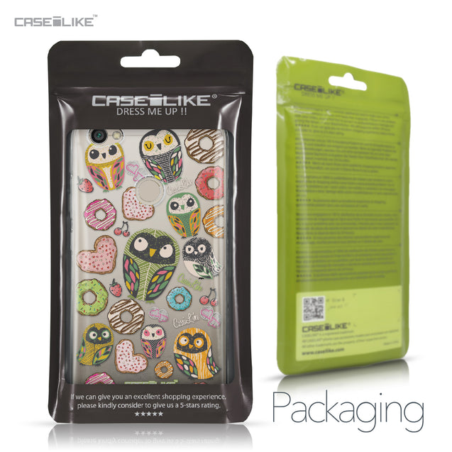 Xiaomi Redmi Note 5A case Owl Graphic Design 3315 Retail Packaging | CASEiLIKE.com