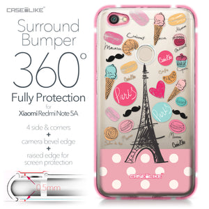 Xiaomi Redmi Note 5A case Paris Holiday 3904 Bumper Case Protection | CASEiLIKE.com