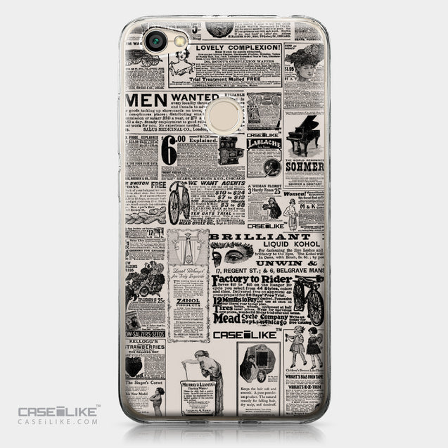 Xiaomi Redmi Note 5A case Vintage Newspaper Advertising 4818 | CASEiLIKE.com