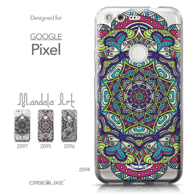 Google Pixel case Mandala Art 2094 Collection | CASEiLIKE.com