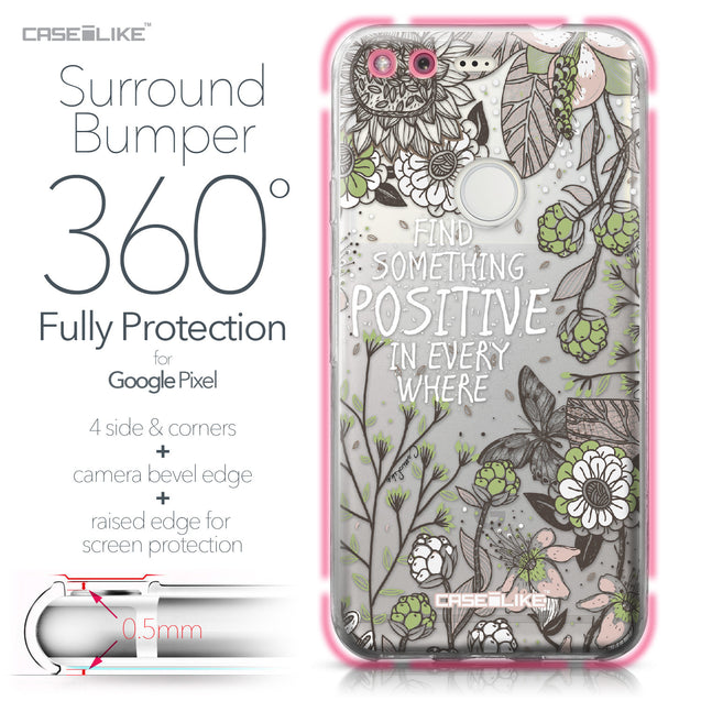 Google Pixel case Blooming Flowers 2250 Bumper Case Protection | CASEiLIKE.com