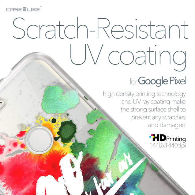 Google Pixel case Quote 2424 with UV-Coating Scratch-Resistant Case | CASEiLIKE.com