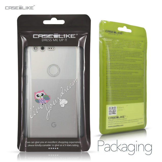 Google Pixel case Owl Graphic Design 3314 Retail Packaging | CASEiLIKE.com