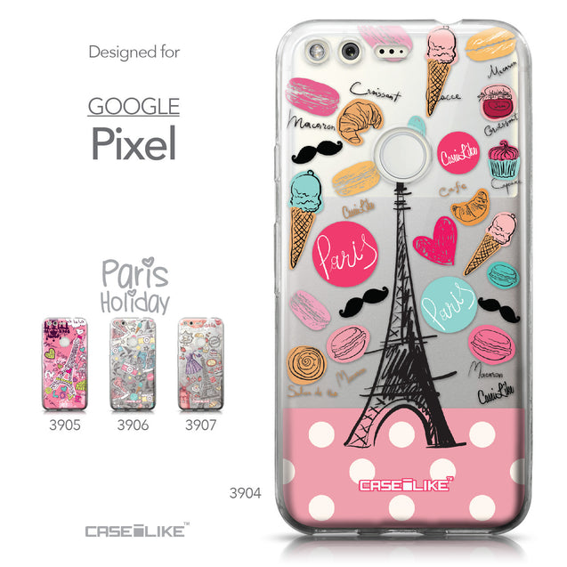 Google Pixel case Paris Holiday 3904 Collection | CASEiLIKE.com