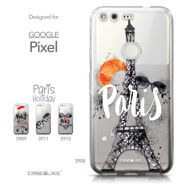 Google Pixel case Paris Holiday 3908 Collection | CASEiLIKE.com