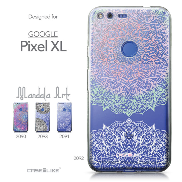 Google Pixel XL case Mandala Art 2092 Collection | CASEiLIKE.com
