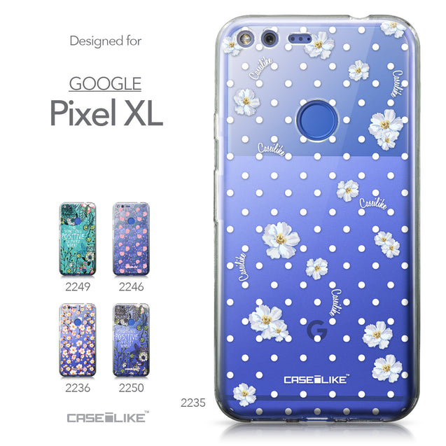 Google Pixel XL case Watercolor Floral 2235 Collection | CASEiLIKE.com