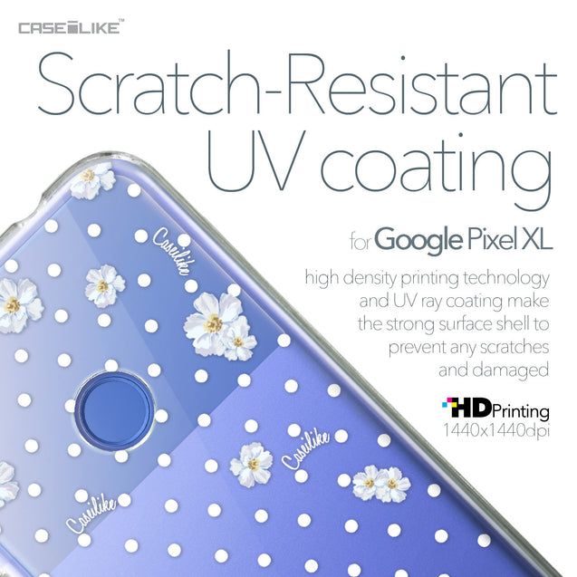 Google Pixel XL case Watercolor Floral 2235 with UV-Coating Scratch-Resistant Case | CASEiLIKE.com