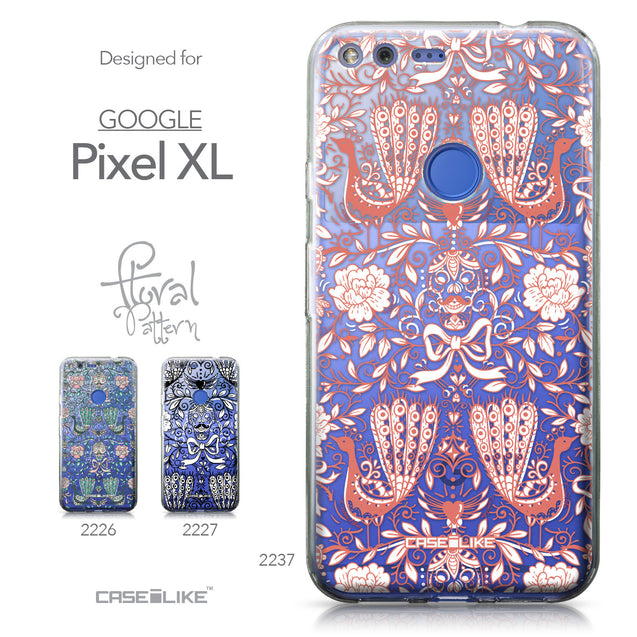 Google Pixel XL case Roses Ornamental Skulls Peacocks 2237 Collection | CASEiLIKE.com