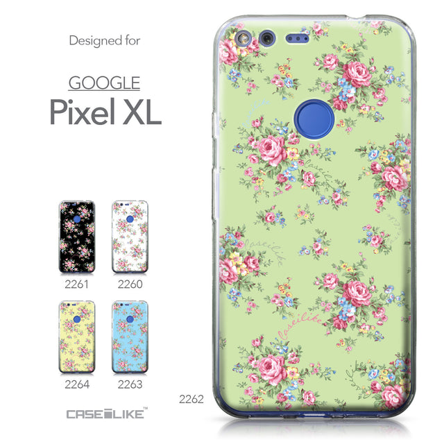 Google Pixel XL case Floral Rose Classic 2262 Collection | CASEiLIKE.com