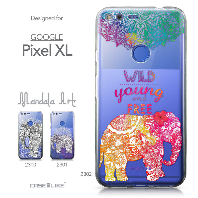 Google Pixel XL case Mandala Art 2302 Collection | CASEiLIKE.com