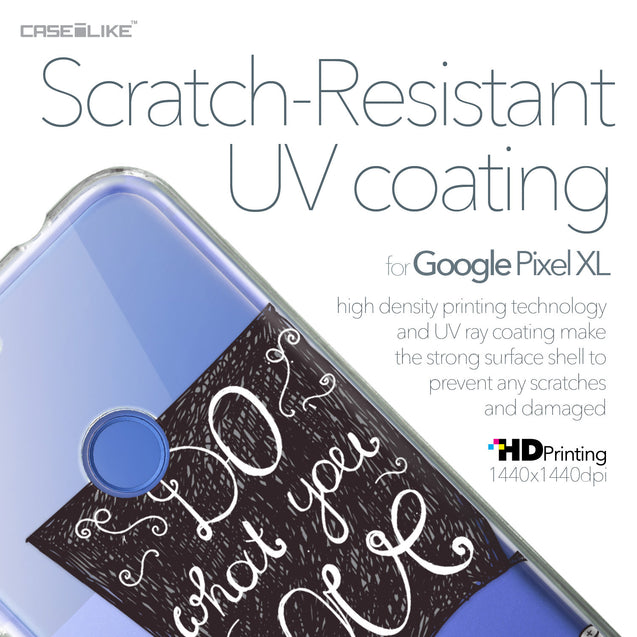 Google Pixel XL case Quote 2400 with UV-Coating Scratch-Resistant Case | CASEiLIKE.com
