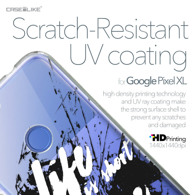 Google Pixel XL case Quote 2416 with UV-Coating Scratch-Resistant Case | CASEiLIKE.com