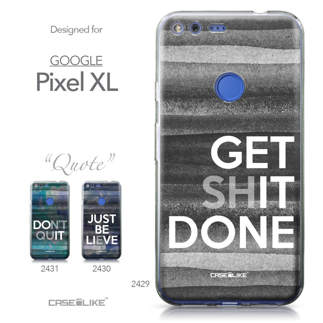 Google Pixel XL case Quote 2429 Collection | CASEiLIKE.com