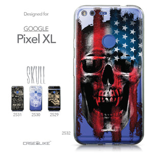 Google Pixel XL case Art of Skull 2532 Collection | CASEiLIKE.com