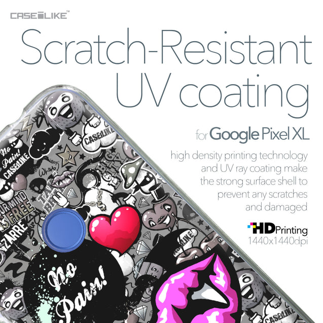 Google Pixel XL case Graffiti 2708 with UV-Coating Scratch-Resistant Case | CASEiLIKE.com