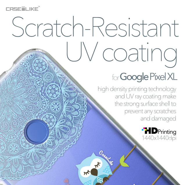 Google Pixel XL case Owl Graphic Design 3318 with UV-Coating Scratch-Resistant Case | CASEiLIKE.com