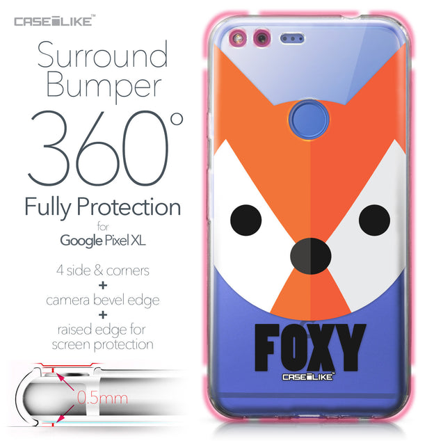 Google Pixel XL case Animal Cartoon 3637 Bumper Case Protection | CASEiLIKE.com