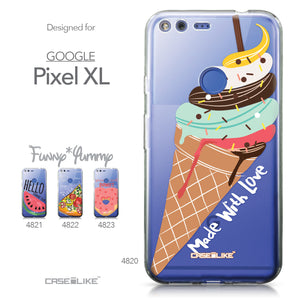 Google Pixel XL case Ice Cream 4820 Collection | CASEiLIKE.com