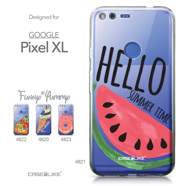 Google Pixel XL case Water Melon 4821 Collection | CASEiLIKE.com