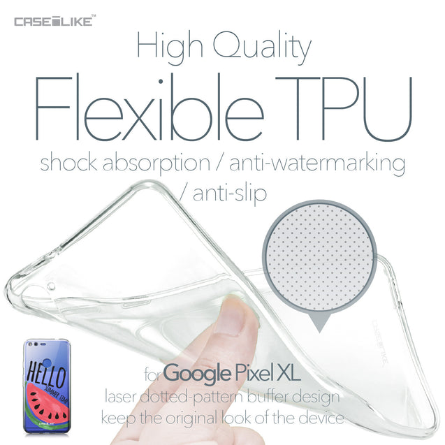 Google Pixel XL case Water Melon 4821 Soft Gel Silicone Case | CASEiLIKE.com