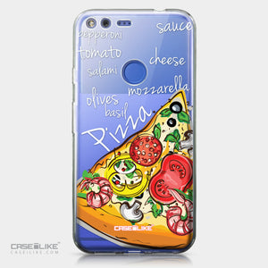 Google Pixel XL case Pizza 4822 | CASEiLIKE.com