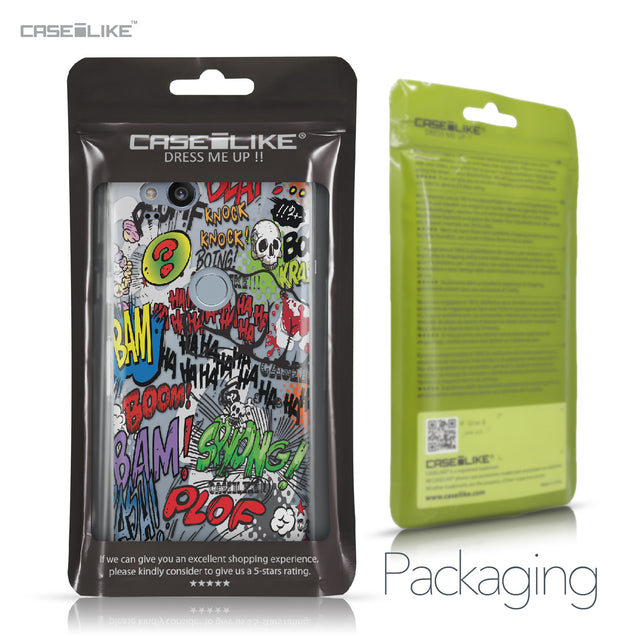 Google Pixel 2 case Comic Captions 2914 Retail Packaging | CASEiLIKE.com