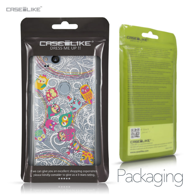 Google Pixel 2 case Owl Graphic Design 3316 Retail Packaging | CASEiLIKE.com