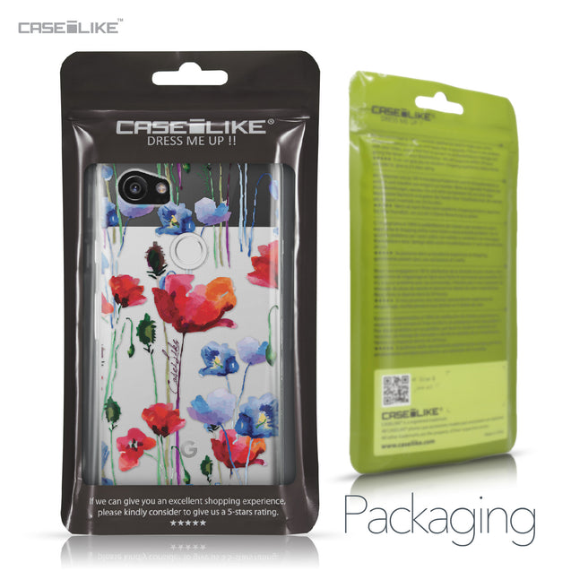 Google Pixel 2 XL case Watercolor Floral 2234 Retail Packaging | CASEiLIKE.com