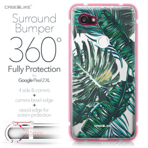 Google Pixel 2 XL case Tropical Palm Tree 2238 Bumper Case Protection | CASEiLIKE.com