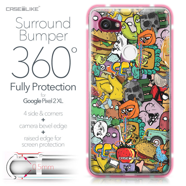 Google Pixel 2 XL case Graffiti 2731 Bumper Case Protection | CASEiLIKE.com