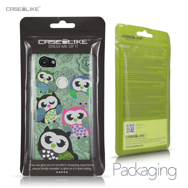 Google Pixel 2 XL case Owl Graphic Design 3313 Retail Packaging | CASEiLIKE.com