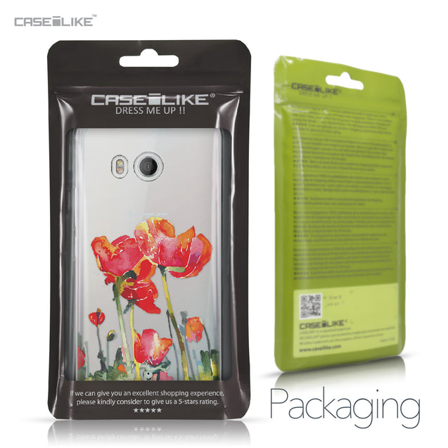 HTC U11 case Watercolor Floral 2230 Retail Packaging | CASEiLIKE.com