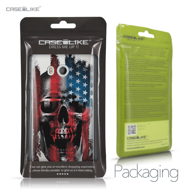 HTC U11 case Art of Skull 2532 Retail Packaging | CASEiLIKE.com