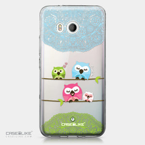 HTC U11 case Owl Graphic Design 3318 | CASEiLIKE.com