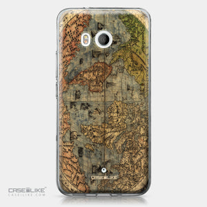 HTC U11 case World Map Vintage 4608 | CASEiLIKE.com