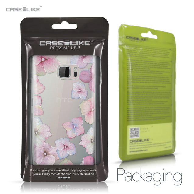 HTC U Ultra case Hydrangea 2257 Retail Packaging | CASEiLIKE.com