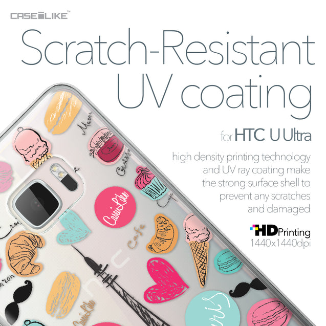HTC U Ultra case Paris Holiday 3904 with UV-Coating Scratch-Resistant Case | CASEiLIKE.com