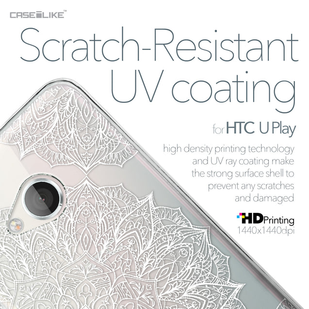 HTC U Play case Mandala Art 2091 with UV-Coating Scratch-Resistant Case | CASEiLIKE.com