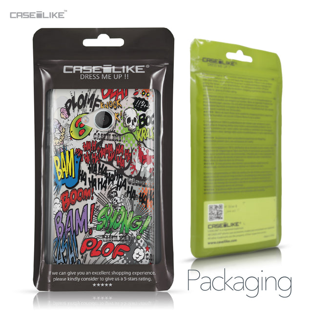 HTC U Play case Comic Captions 2914 Retail Packaging | CASEiLIKE.com