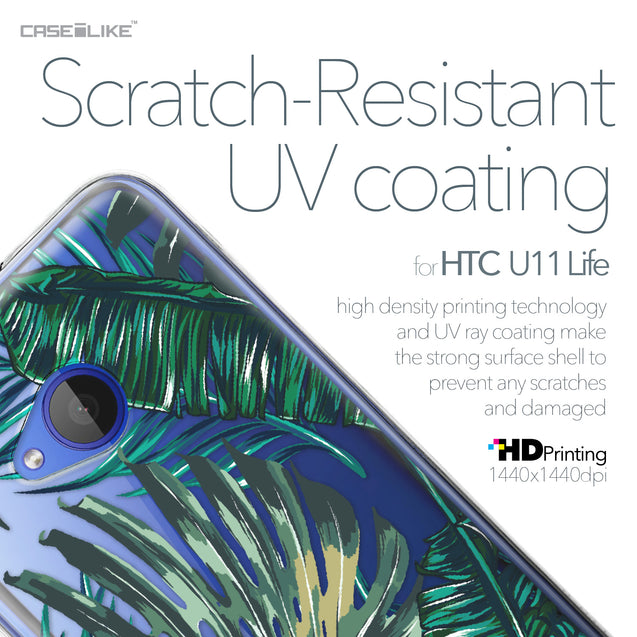 HTC U11 Life case Tropical Palm Tree 2238 with UV-Coating Scratch-Resistant Case | CASEiLIKE.com