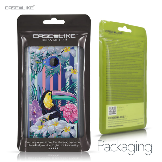 HTC U11 Life case Tropical Floral 2240 Retail Packaging | CASEiLIKE.com