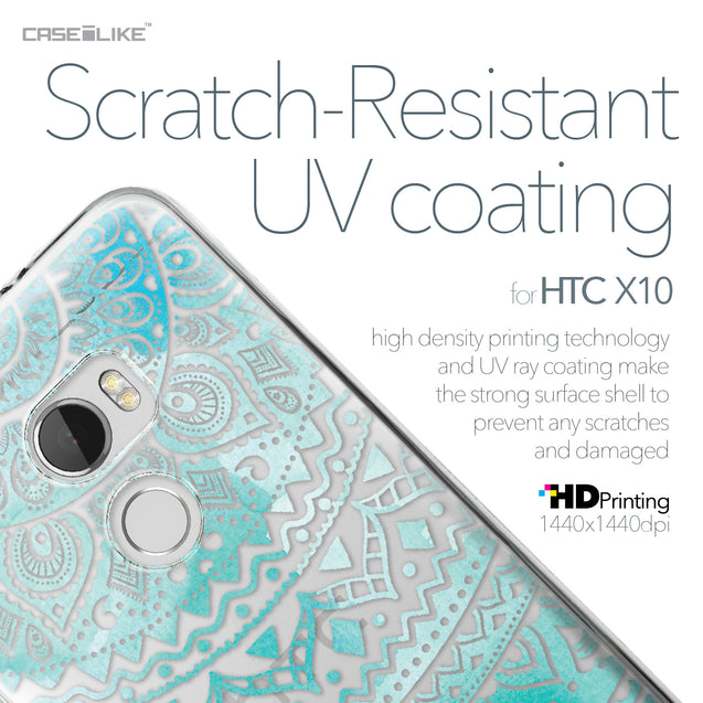 HTC One X10 case Indian Line Art 2066 with UV-Coating Scratch-Resistant Case | CASEiLIKE.com