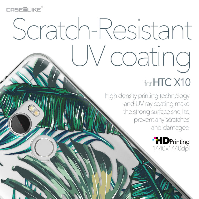 HTC One X10 case Tropical Palm Tree 2238 with UV-Coating Scratch-Resistant Case | CASEiLIKE.com