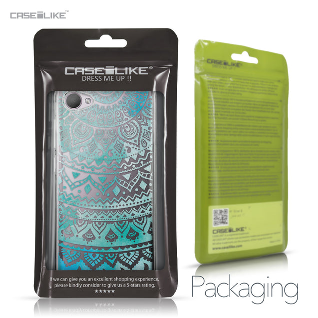 HTC Desire 12 case Indian Line Art 2066 Retail Packaging | CASEiLIKE.com