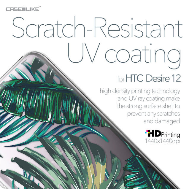 HTC Desire 12 case Tropical Palm Tree 2238 with UV-Coating Scratch-Resistant Case | CASEiLIKE.com