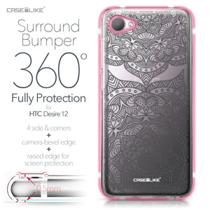HTC Desire 12 case Mandala Art 2304 Bumper Case Protection | CASEiLIKE.com