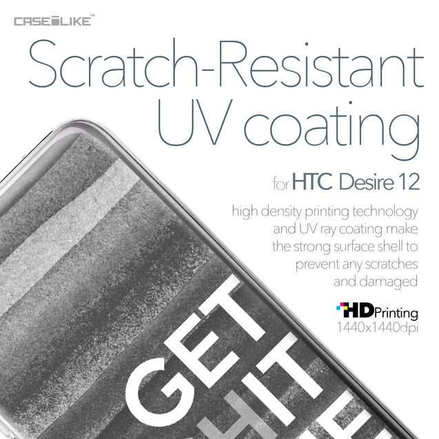HTC Desire 12 case Quote 2429 with UV-Coating Scratch-Resistant Case | CASEiLIKE.com