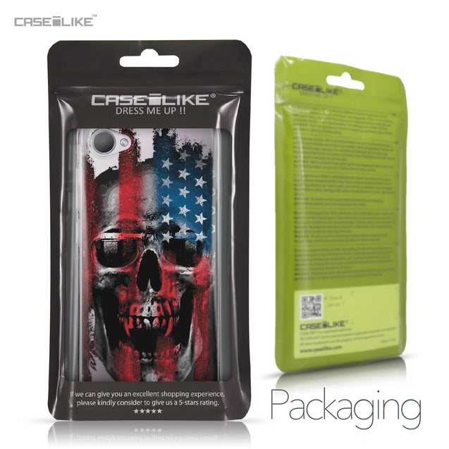 HTC Desire 12 case Art of Skull 2532 Retail Packaging | CASEiLIKE.com