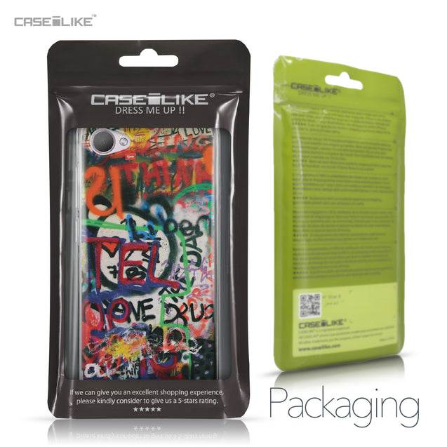 HTC Desire 12 case Graffiti 2721 Retail Packaging | CASEiLIKE.com